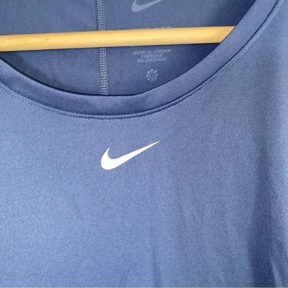 Nike Blue High Low Tee - Picture 3 of 4